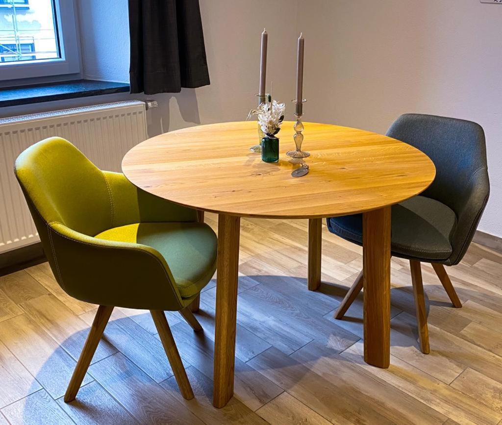 Ferienwohnung Beim Hooch Traud Brucktal Exterior foto